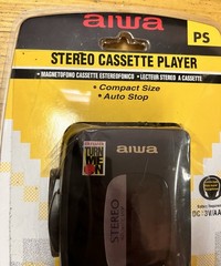 Aiwa Walkman HS-PS131 Vintage Cassette Player 1990s New Old Stock Free Ship Read