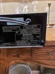 Pioneer CLD-1030 Vintage LaserDisc CD CDV Player Tested Super Clean No Remote