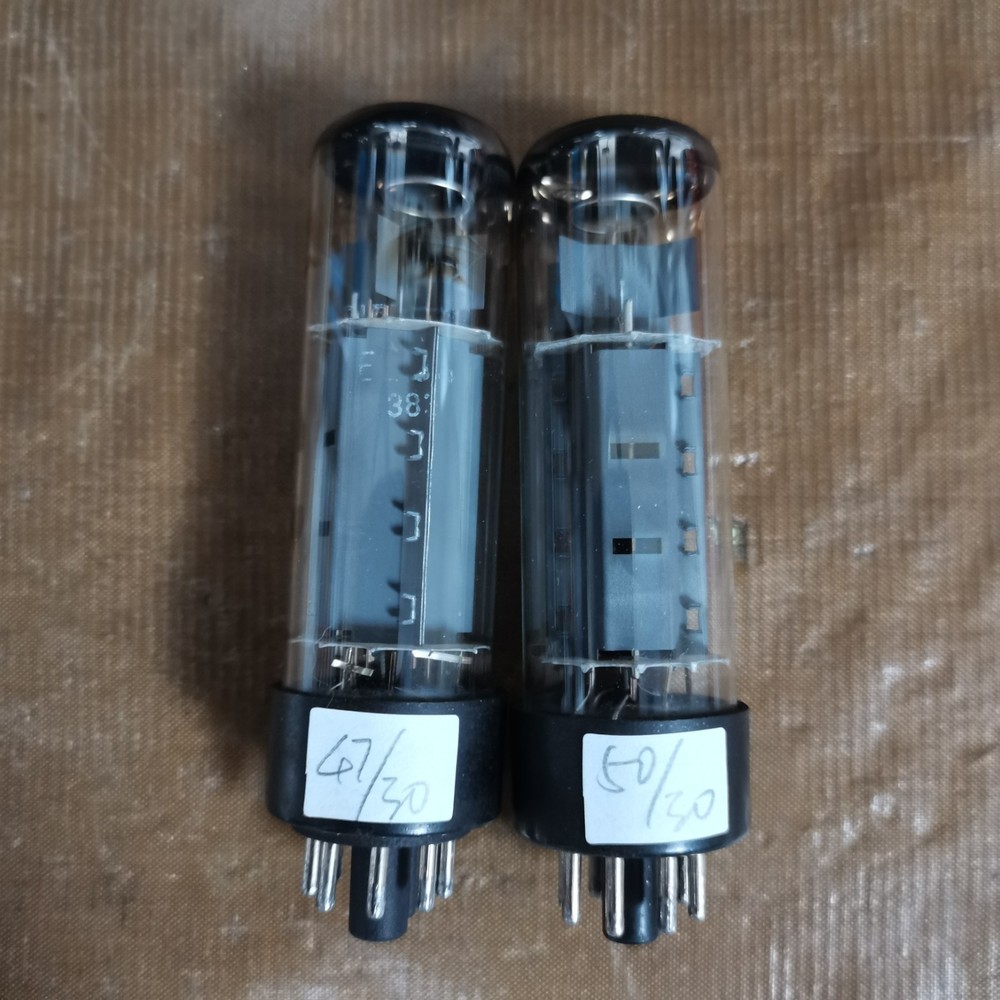 Siemens EL34 tubes tested strong and matched pair