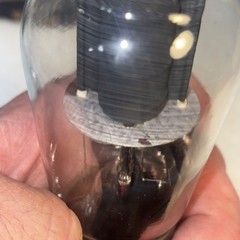Western Electric National Union Type 350B 1950s Vacuum Tube Amplitrex 85% RARE