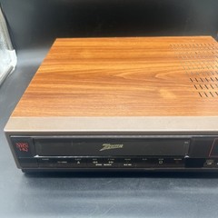 Zenith Vintage VCR VHS Player VRE205 Working No Remote Brown Wood Grain Tested/W