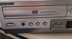Sony SLV-D370P DVD Player Powers On But Not Tested. Good Shape Overall Sony VCR