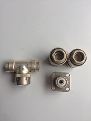 SET OF 4 PCS Coaxial CONNECTORS SR-50-194FV / SR-50-164FV / SR-50-165FV USSR