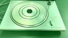 Bang Olufsen Beogram 1800 Belt Drive Turntable with Cartridge, tone arm broken