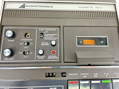 Audiotronics Classette 152 S Synchronized Tape Recorder Japan Tested and Working