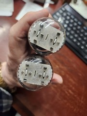5U4GB 5AS4A Vacuum Tubes (2) N.O.S. Matched GE