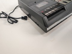 Sharp Cassette Recorder RD-771AV AC Cord Portable Tape Deck Gray Vintage Unit