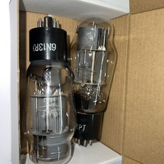 (2) Shuguang Vacuum Tubes 6N13PJ/6AS7G * Double []GETTERS * TESTED *