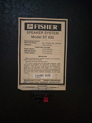 Fisher 15″ ST-832 Floor Standers TESTED
