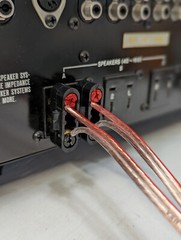2 Pioneer Speaker Plug Connector SX-2500 SX-3000 SX-6000 SX-9000 QX-8000 QX-9900