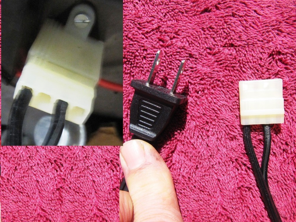 DUAL ELAC POWER CORD Voice of Music Turntable 10H 1019 1229 50H 4 pin AMP LOK