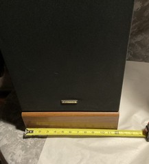 VTG Fisher STV-752 Floor Speakers 3-Way 10” Woofer 8 Ohm Studio Pair 90s