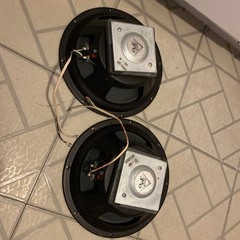 Klipsch K22-EF 12″ WOOFERS SPEAKERS TESTED HERESY VINTAGE SQUARE MAGNETS,READ
