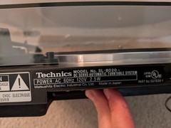 Technics SL-BD20 Turntable. Tested, Works. See Pictures And Video For Conditions