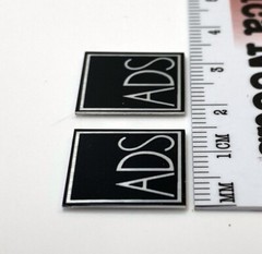 ADS Speaker Badge Logo Emblem PAIR L710 L810 for Grille