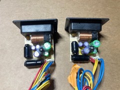 Cerwin Vega LS-10 Crossovers (2) 3 way with replaced banana jacks Free Ship