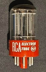 RCA 5691 6SL7 GT TUBE 10,000 HOUR RED BASE RUGGED HI FIDELTY AUDIO NIB