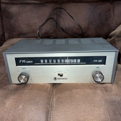 1960’s Vintage MONARCH FM-100 FM Tuner Tubes