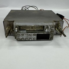 Pioneer KE-6100 Cassette Car Stereo Electronic AM/FM Shaft Post Style Radio