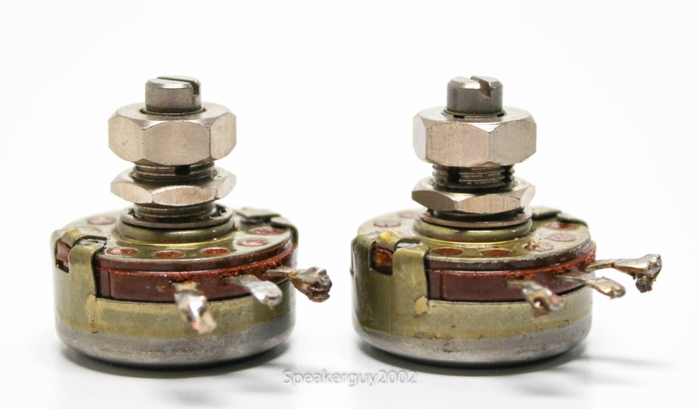 2X Allen Bradley Type J Locking Potentiometer / JLU-1041 / 100K Linear — KTB2