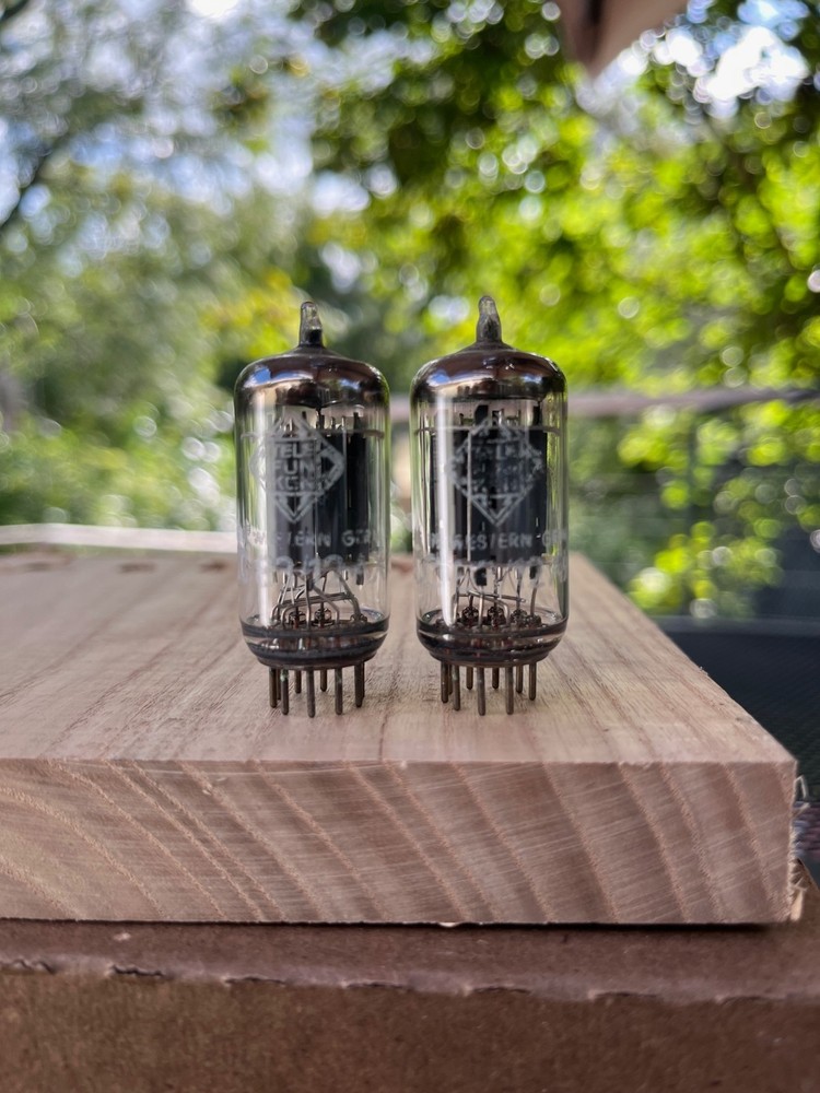Telefunken smooth 12AX7 ECC83 vacuum tubes tested and guaranteed identical codes