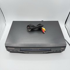 Panasonic PV-V4520 Blue Line VCR Plus VHS Player Recorder HIFI Tested No Remote