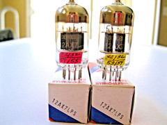 2 SOVTEK 12AX7LPS/ECC83/12AX7 VACUUM TUBES TV-7 TESTED.
