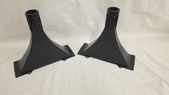 HEAVY VERSION KLIPSCH K 700 MIDRANGE HORN PAIR HERESY RARE 8 SCREW VERSION METAL