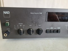 NAD 7155 AM/FM Stereo Receiver Made in Japan Vintage Untested Not Working Parts
