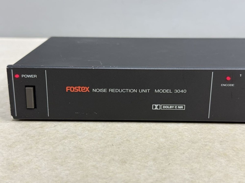 FOSTEX Model 3040 Dolby C NR Noise Reduction Unit