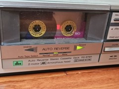 TECHNICS RS-B78R Tape Deck Legend RARE Untested Powers On MANUAL