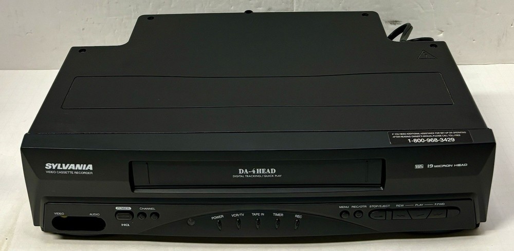Sylvania 6240VE VCR Video Cassette Recorder VHS Tape Player *No Remote *Working