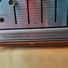 Panasonic SA-700A Vintage AM/FM FET Solid State Stereo Receiver Wood Case