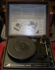 AUDIOTRONICS 304E bi-directional sound turntable