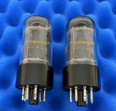 TWO Amperex 7591A Tubes / Amplitrex Tested STRONG 💪 +100% / Within 2% Gm Match