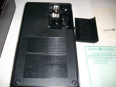 Vintage GE Portable Cassette Tape Recorder Attention Collectors Model 3-5120