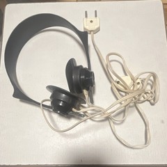 USSR Aktava TON-2A Headband Ear-Cup Headphones Black 1600 Ohm Double Earpiece