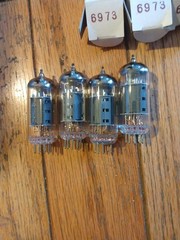 6973, Vacuum Tubes Matched Quad, Set NEW Unbranded