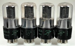 4 Sylvania 12SN7GT 3-hole bad-boy tubes TV7 & AT1000 test good used