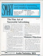 1981 Audio Technica SMART Audio Stereo Tests 15SS Cartridge Speakers Retail HiFi