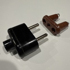 AMECO® AC-1 Morse key male + female connectors NOS Military surplus