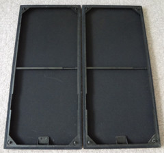 FISHER GRILL COVER SET REMOVED FROM MODEL STV-758 TOWER FLOOR SPEAKER SYSTEM
