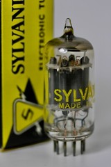 TRUE 7025 SYLVANIA NOS PLATINUM LOW-NOISE TUBE with AMPLITREX BEST TEST RESULTS