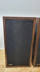 EPI Epicure 100V Bookshelf Speakers Pair Tested Working Clean Cabinets Vintage