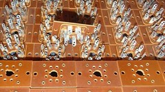 100 PC CINCH NOS Bakelite 8 Pin Vintage tube socket 350B KT88 EL34 5881 6SN7 6L6