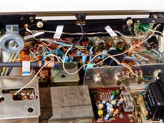 SANSUI 210 WORKS! 1970’s AM/FM Receiver SILVER FACE Japan Excellent Condition
