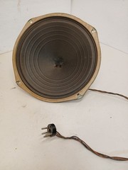 Vintage Motorola Radio Speaker 1-2309 w/ Output Transformer 4-Pin Plug Untested