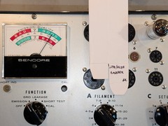 6DJ8 ECC88 Amperex Double Triode Vacuum Tube Tested