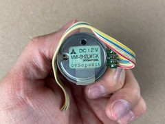 Vintage Matsushita DC12V MM1-6H2LWSK motor w/ mounts Sony TC-WR565