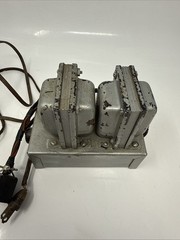 Vintage Dual Transformer Isolation Power Supply Unit Metal Case Powers On
